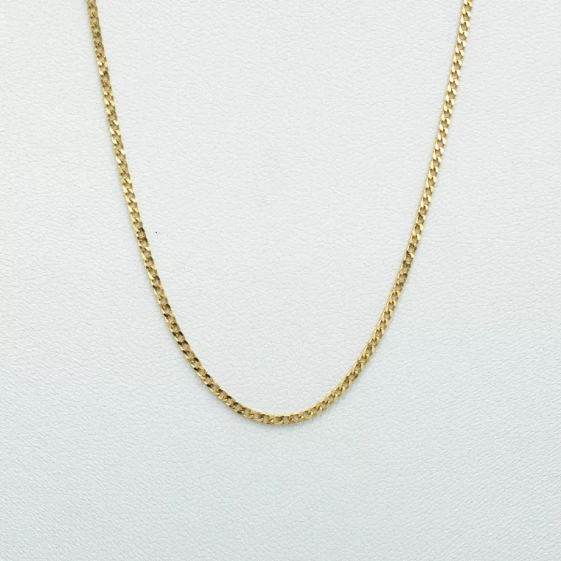 Cadena Grumet Oro Amarillo 18k