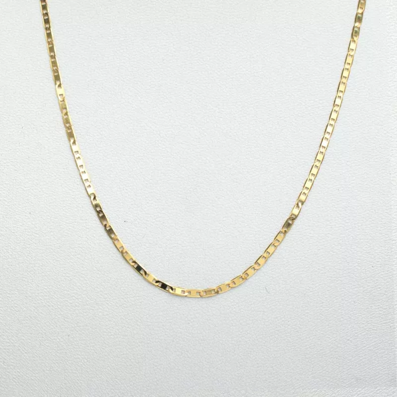 CAD_PIAGRUESA5 Cadena Piastrine Gruesa Oro Amarillo 18k