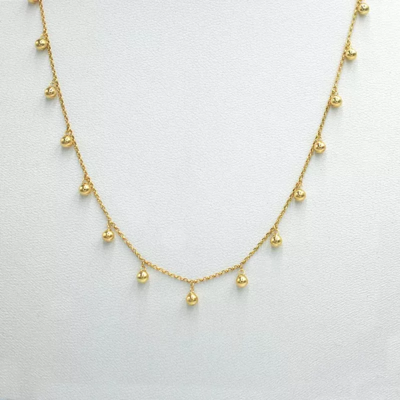 Collar Joy Oro Amarillo 18k