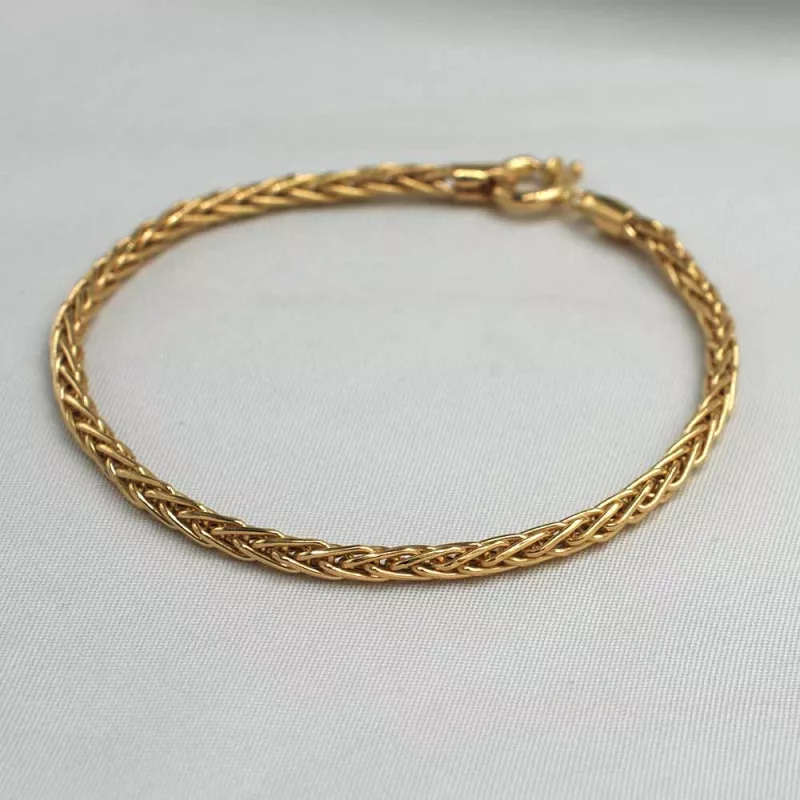 PUL_PALERMOESPIGA Pulsera Palermo Oro Amarillo 18k
