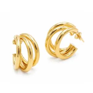 Aro Argolla Amelie Oro 18k