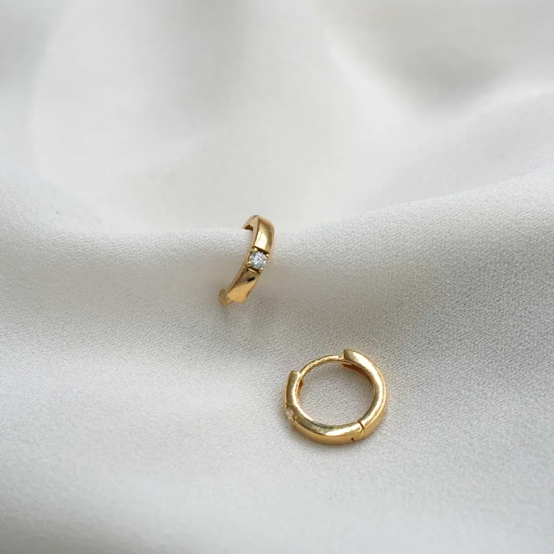 Aro Argolla Nina Oro 18k