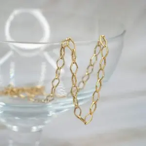 Cadena Rombo Oro 18k